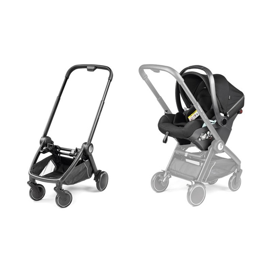 Коляска и автокресло Peg Perego City Loop Lounge True Black - 1